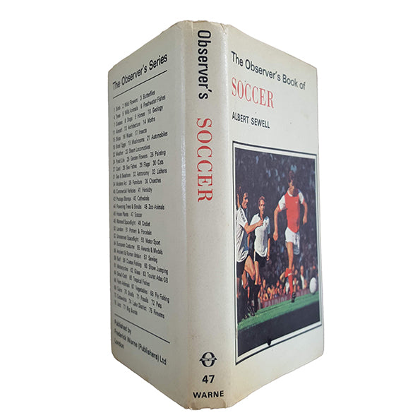 The Observer's Book of Soccer by Albert Sewell (#47) DJ