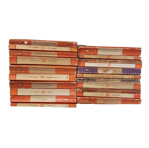 D. H. Lawrence Collected Penguin Paperbacks c.1950s (21 books)