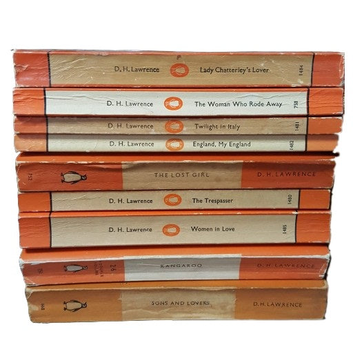 D. H. Lawrence Collected Penguin Paperbacks c.1950s (17 books)