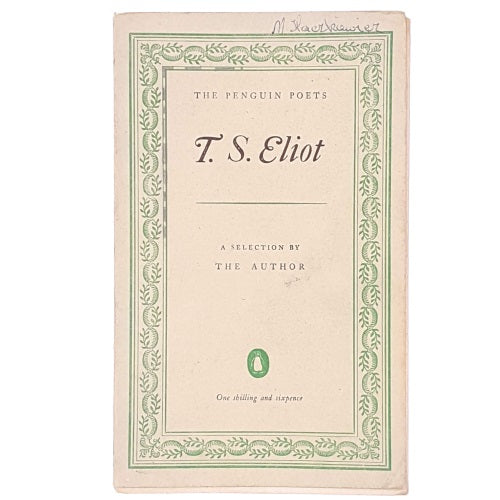 Selected Poems by T.S. Eliot - Penguin, c.1950s