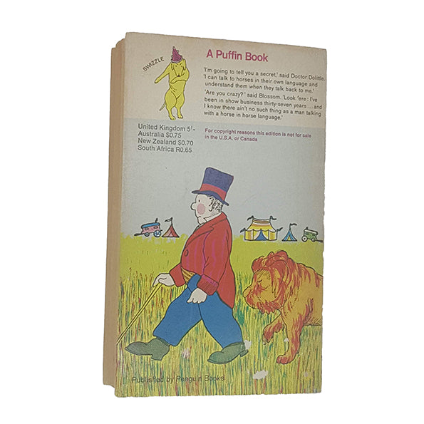 Doctor Dolittle's Circus by Hugh Lofting - Puffin 1968