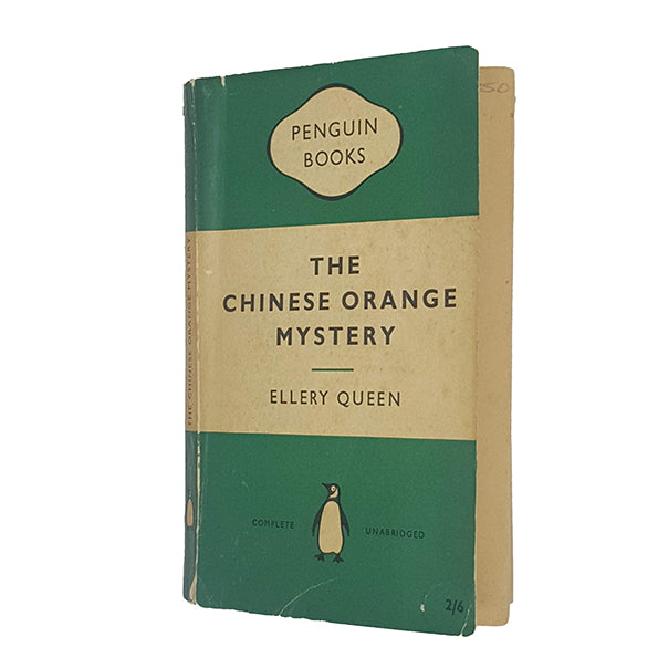 The Chinese Orange Mystery by Ellery Queen - Penguin 1956