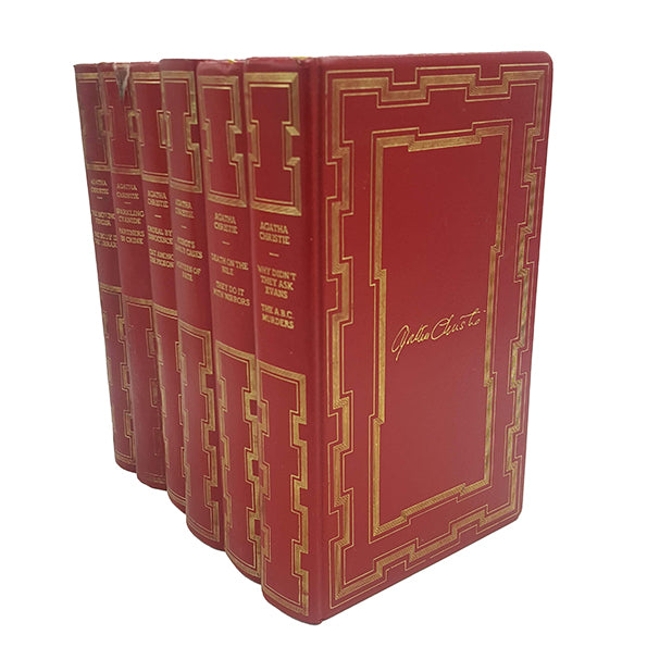 Agatha Christie Collected Works c.1970 (6 Red Books)