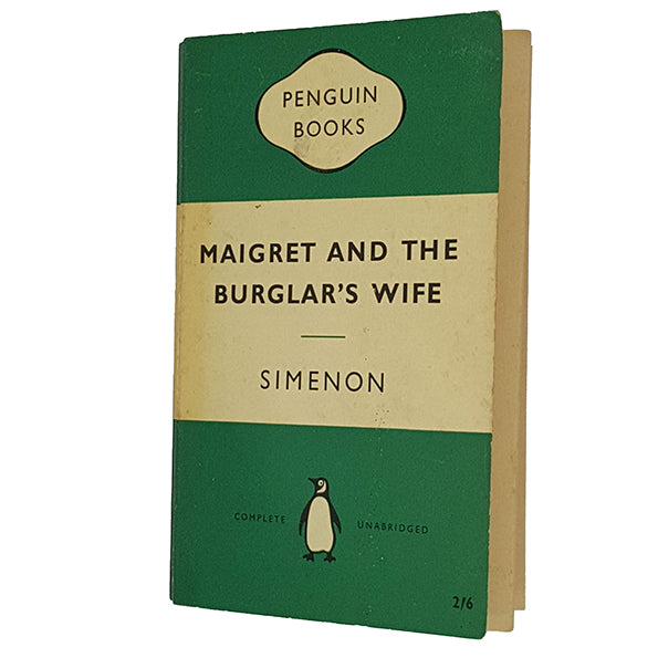 Simenon's Maigret and the Burglar's Wife - Penguin 1959