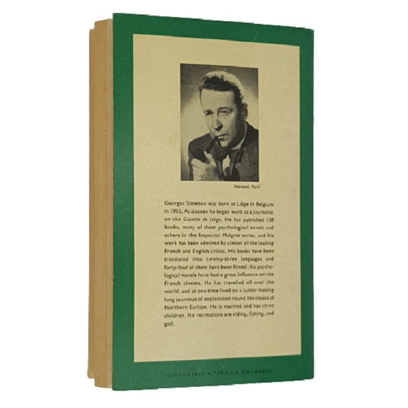 Simenon's Maigret and the Burglar's Wife - Penguin 1959