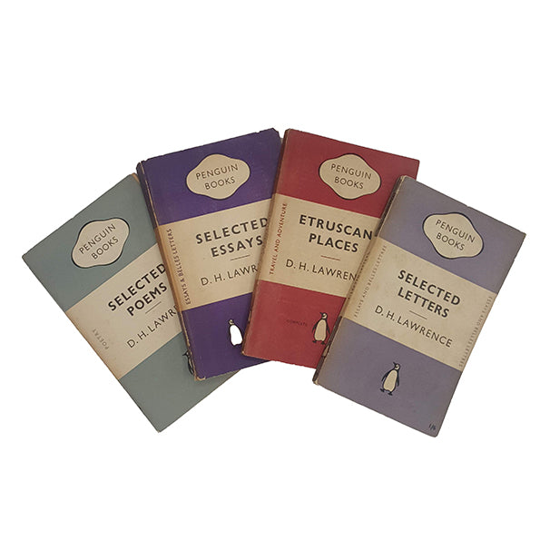 D. H. Lawrence Collected Penguin Paperbacks c.1950s (4 books)