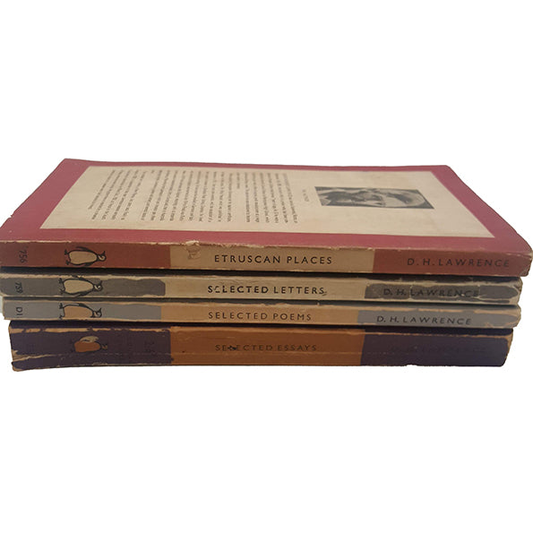 D. H. Lawrence Collected Penguin Paperbacks c.1950s (4 books)