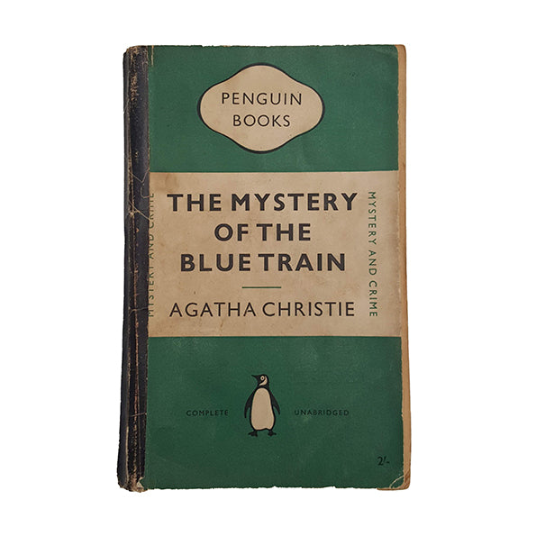 Agatha Christie&#39;s The Mystery of The Blue Train - Penguin, 1952