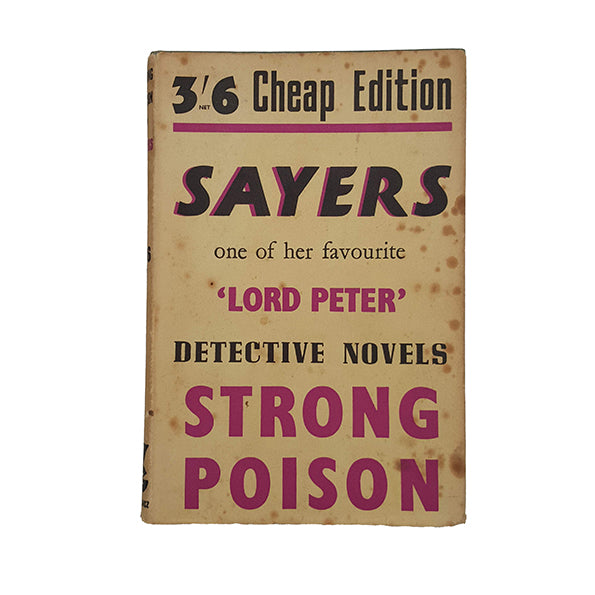 Strong Poison by Dorothy L. Sayers  - Gollancz, 1949