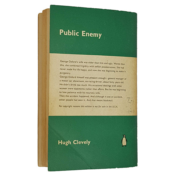 Public Enemy by Hugh Clevely - Penguin 1961