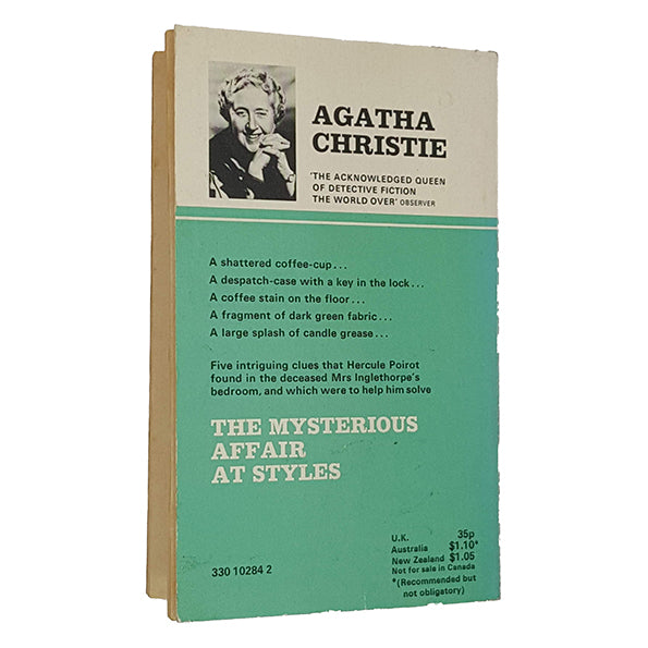 Agatha Christie&#39;s The Mysterious Affair at Styles - Pan 1967