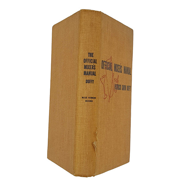 Official Mixer's Manual by Patrick Gavin Duffy - Blue Ribbon Books 1948