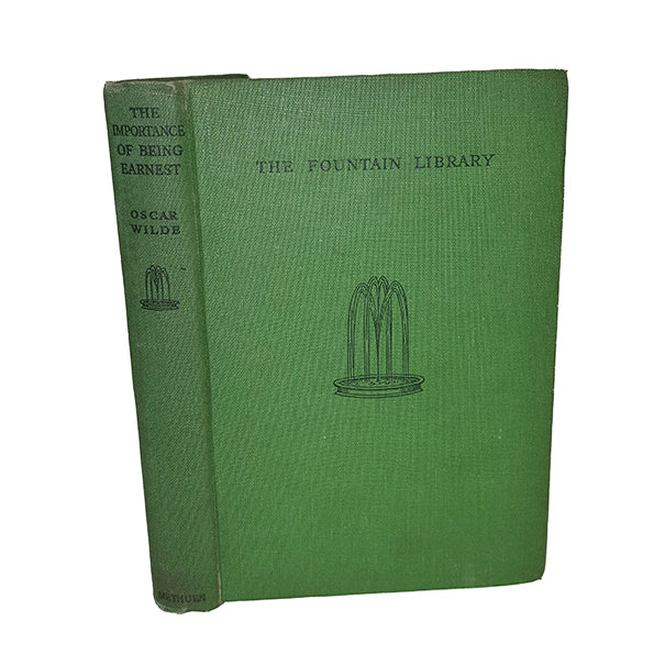 Oscar Wilde's The Importance of Being Earnest - Methuen, 1936