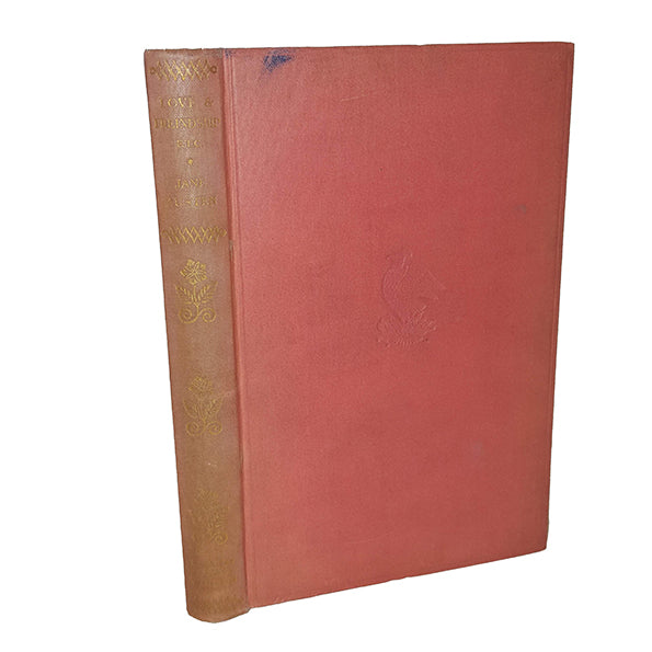 Jane Austen's Love and Friendship Etc. - Chatto &amp; Windus, 1929