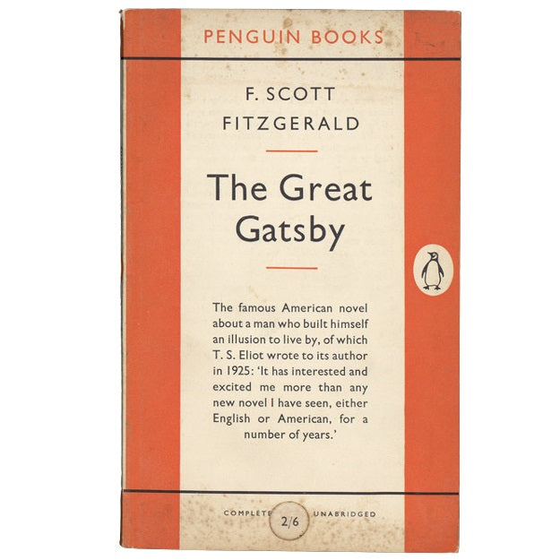 The Great Gatsby by F. Scott Fitzgerald - Penguin, c1954