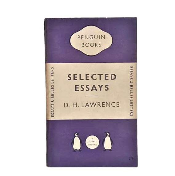 D.H. Lawrence's Selected Letters - Penguin, c.1950s