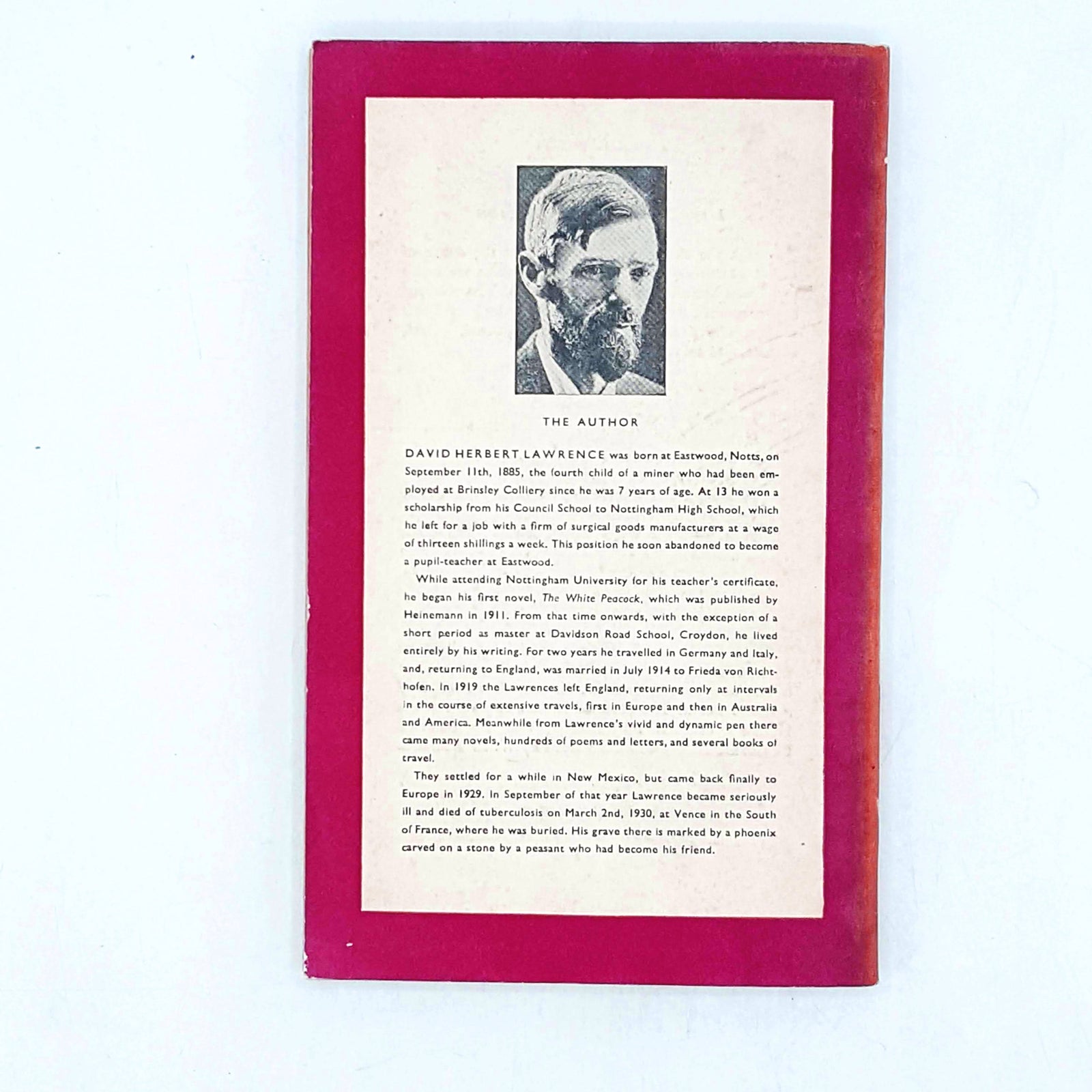 D. H. Lawrence's Etruscan Places - Penguin, c.1950s