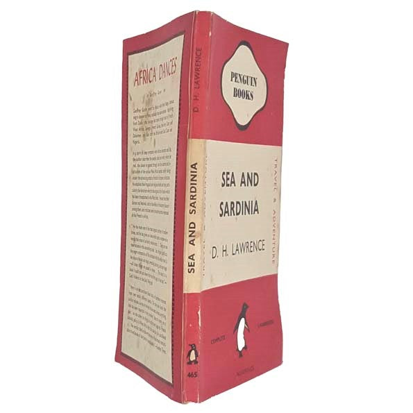 D. H. Lawrence's Sea and Sardinia - Penguin, c.1950s