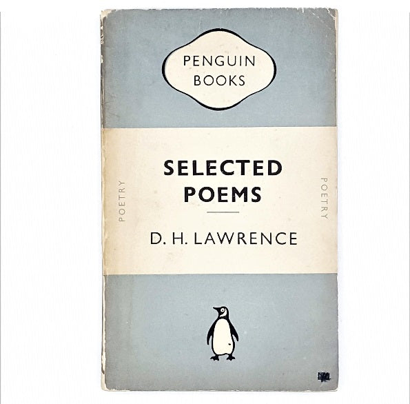 D. H. Lawrence's Selected Poems - Penguin, c.1950s