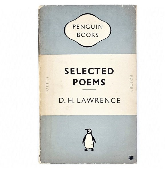 D. H. Lawrence's Selected Poems - Penguin, c.1950s