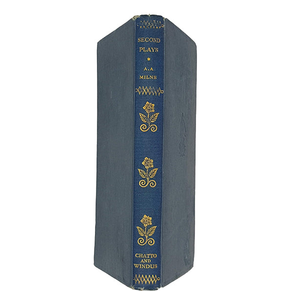 A.A.Milne’s Second Plays - Chatto &amp; Windus 1934