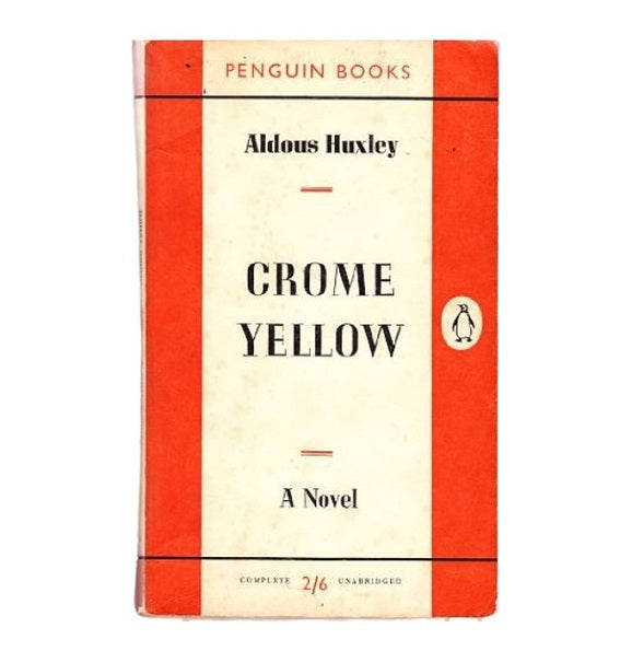Aldous Huxley's Crome Yellow - Penguin, c.1960s