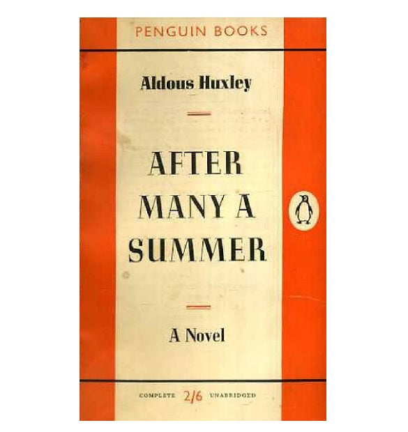 Aldous Huxley's After Many A Summer - Penguin, c.1960s