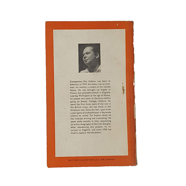 The Arabian Bird by Constantine Fitz Gibbon - Penguin 1954