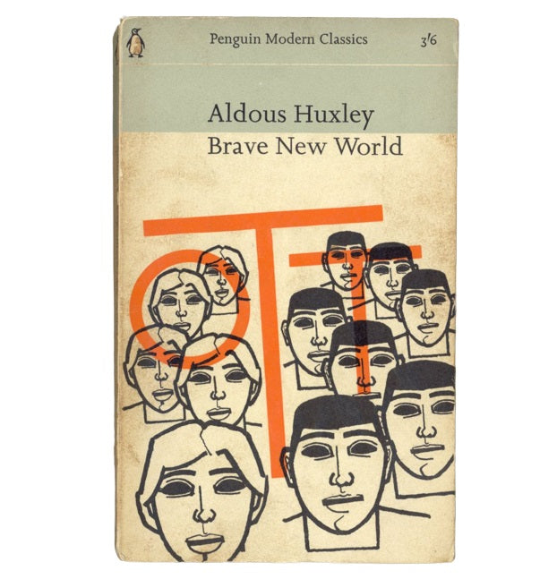 Brave New World by Aldous Huxley - Penguin Modern Classic, c.1962