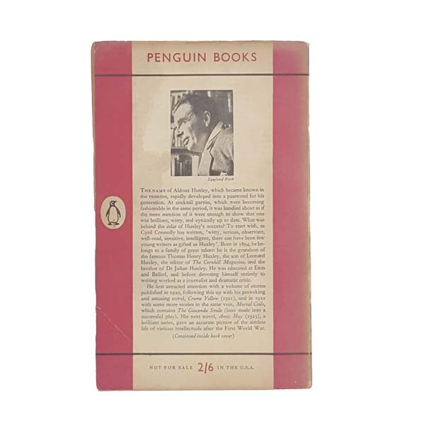 Aldous Huxley’s Beyond The Mexique Bay - Penguin, c1955