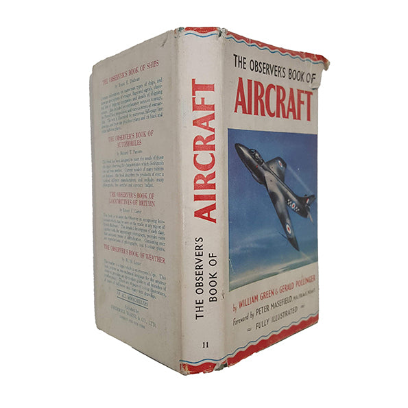 The Observer's Book of Aircraft by William Green &amp; Gerald Pollinger (#11) 1955 DJ