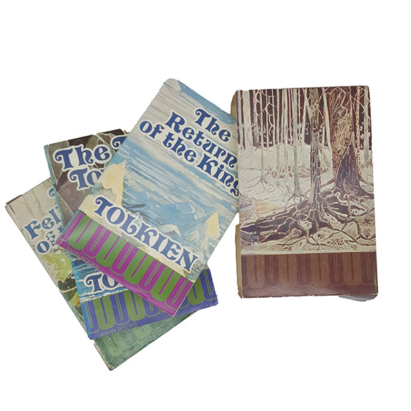 J.R.R. Tolkien's The Lord of the Rings Trilogy in cardboard sleeve - Unwin Paperbacks 1974