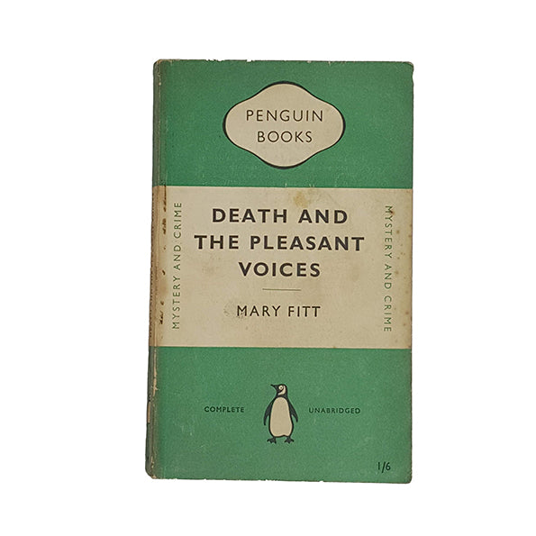 Death and the Pleasant Voice by Mary Fitt - Penguin 1950