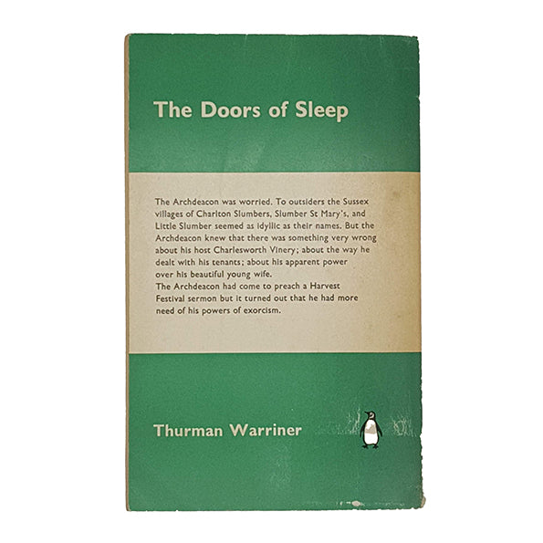 The Doors of Sleep by Thurman Warriner - Penguin 1961