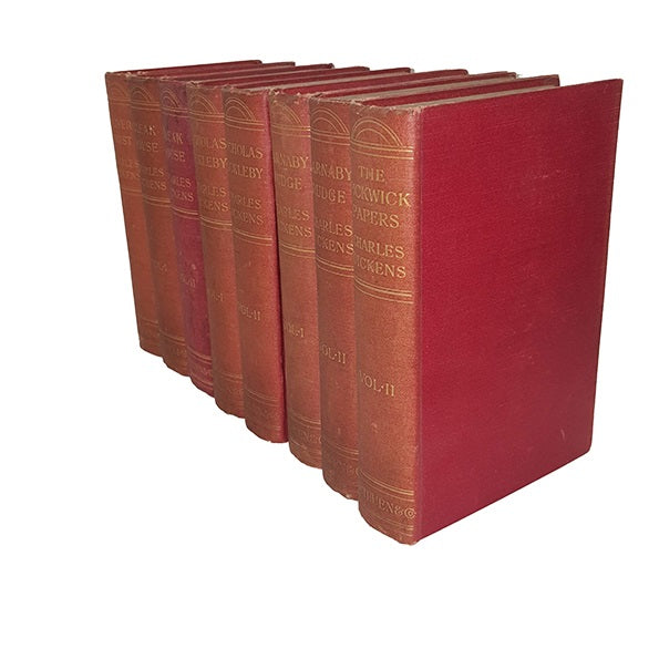 Charles Dickens Collected Illustrated Works - Methuen, 1900 (8 Books)