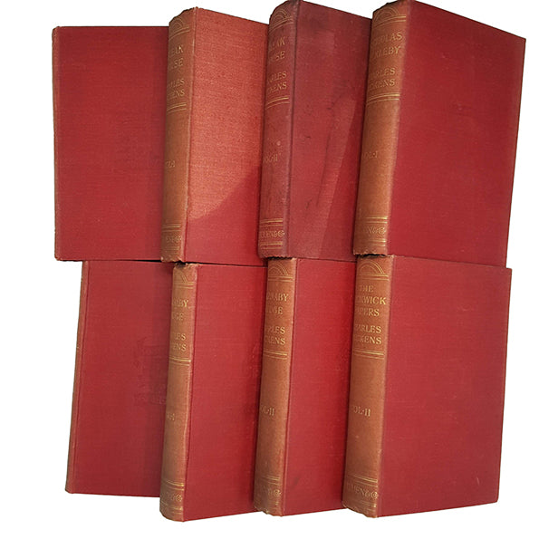Charles Dickens Collected Illustrated Works - Methuen, 1900 (8 Books)