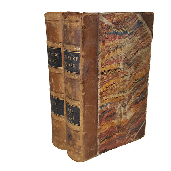 History of England Vol. I &amp; II by Hume &amp; Smollett - George Bell, 1854
