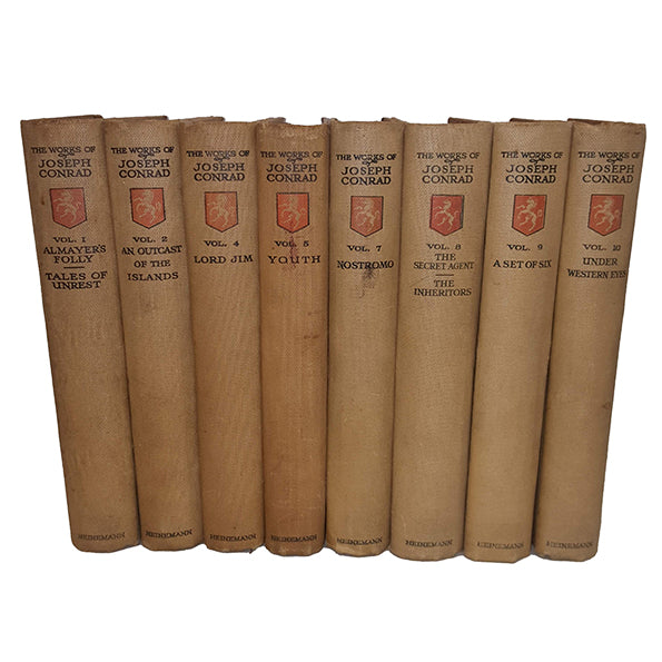 The Works of Joseph Conrad - Heinemann, 1919-21 (15 Books)