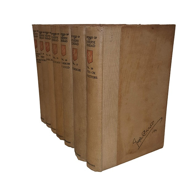The Works of Joseph Conrad - Heinemann, 1919-21 (15 Books)