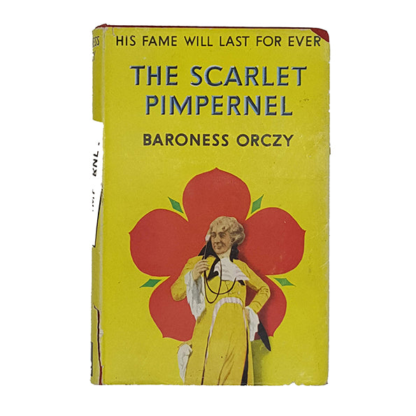 The Scarlet Pimpernel by Baroness Orczy - Hodder &amp; Stoughton 1949