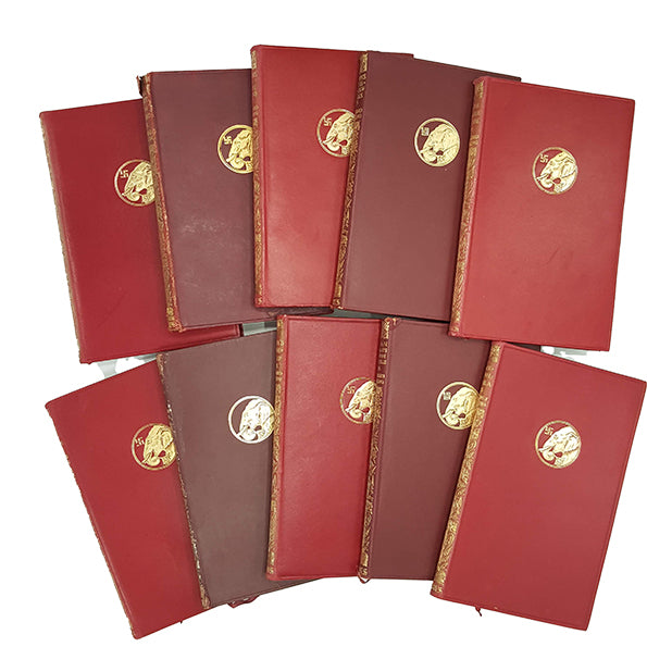 Rudyard Kipling Collected Works - Macmillan, c.1920 (10 Books)