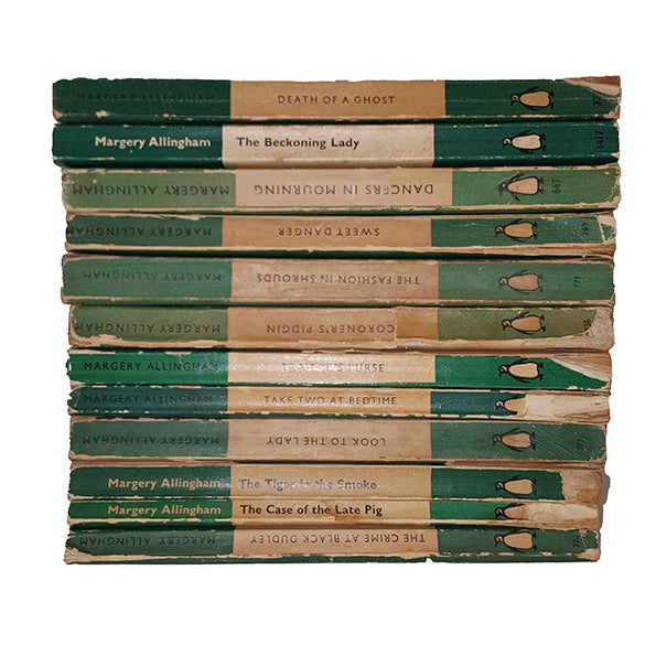 Margery Allingham Collected Works - Penguin, 1950s (12 Books)