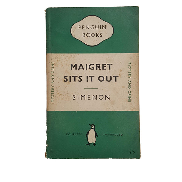 Maigret Sits It Out by Simenon - Penguin, 1952