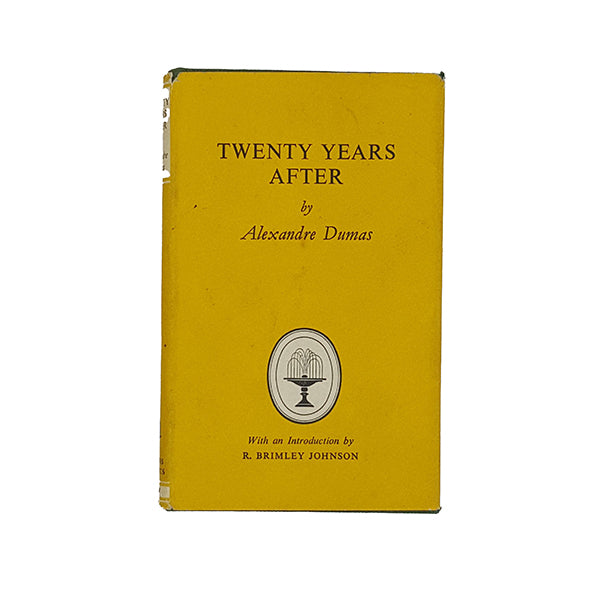Twenty Years After by Alexandre Dumas - Collins 1964