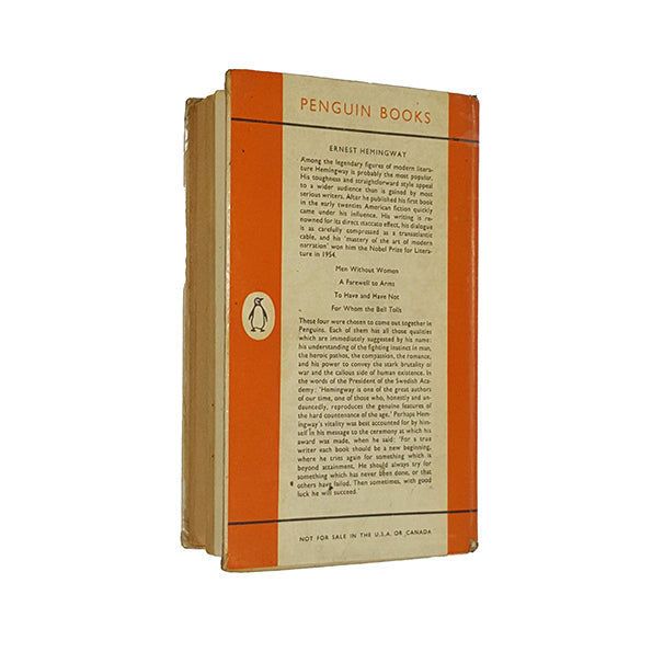 Ernest Hemingway's A Farewell to Arms - Penguin Hardback 1959