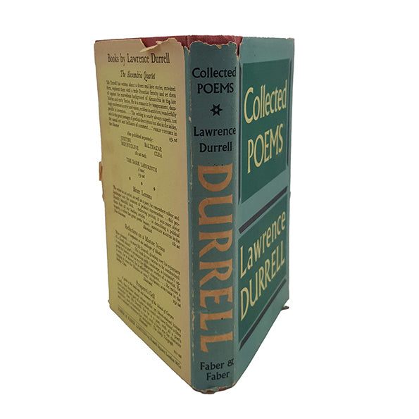 Collected Poems by Lawrence Durrell - Faber, 1960