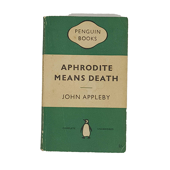 Aphrodite Means Death by John Appleby - Penguin 1954
