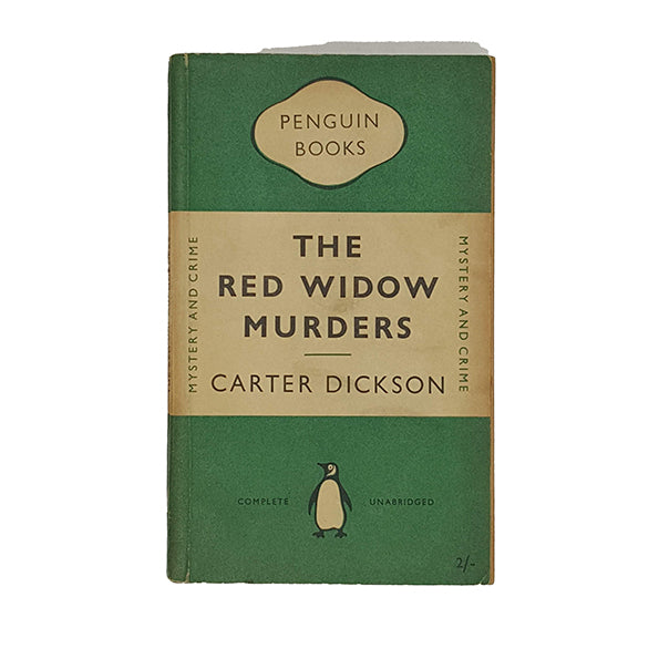 The Red Widow Murders by Carter Dickson - Penguin 1951