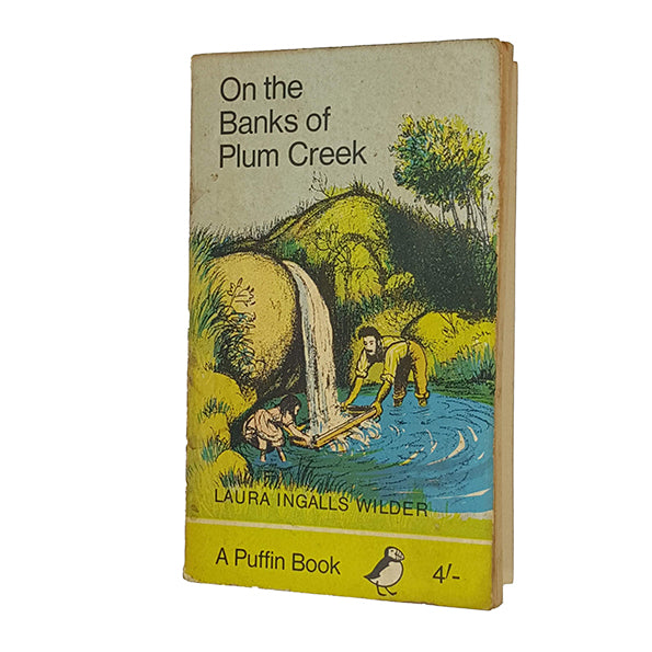 Laura Ingalls Wilder's On the Banks of Plum Creek – Puffin 1965