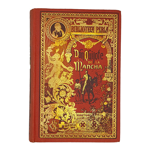 Don Quixote by Cervantes - Biblioteca Perla (Spanish Edition)